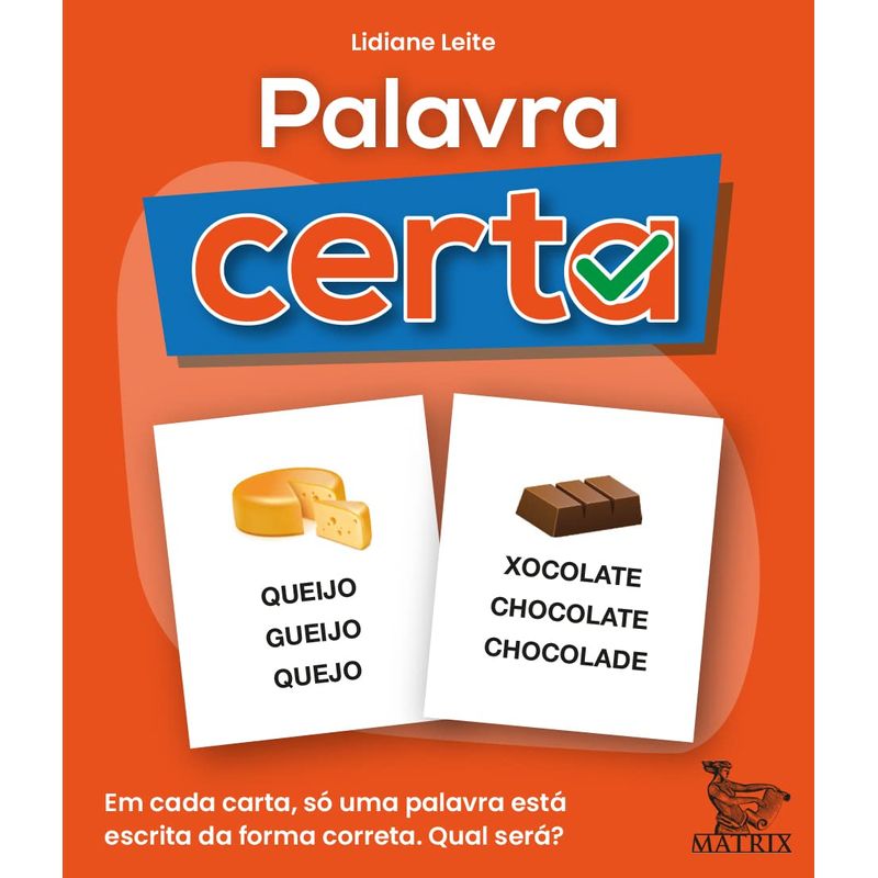 Palavra Certa Caixinha Matrix Leiturinha PlayKids Store