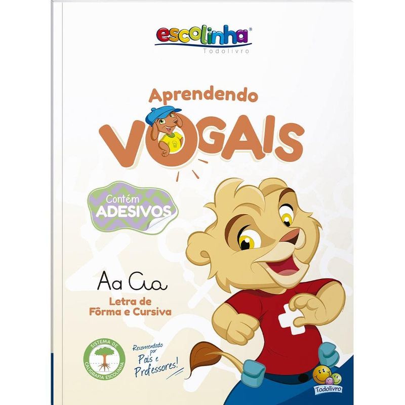 Livro-Escolinha-Apoio-Escolar-Vogais-9788537641804-1