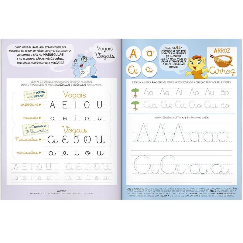 Livro-Escolinha-Apoio-Escolar-Vogais-9788537641804-2
