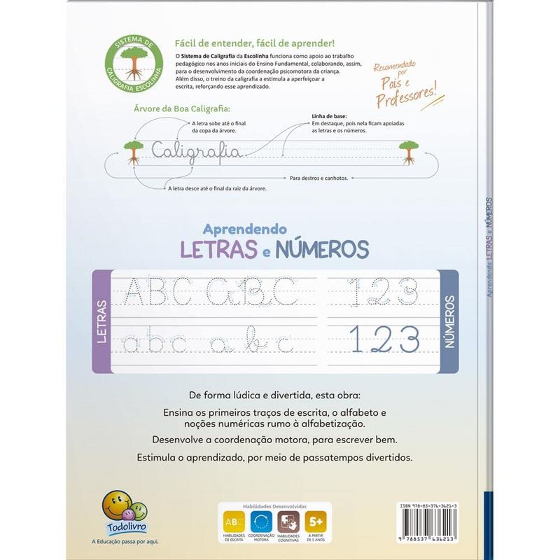 Livro-Escolinha-Aprendendo-Letras-Numeros-9788537636213-6