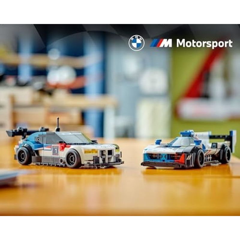 Lego-Speed-Champions-Carros-de-Corrida-BMW-M4-GT3-e-BMW-M-Hybrid-V8-676-pecas-673419389105-2
