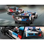 Lego-Speed-Champions-Carros-de-Corrida-BMW-M4-GT3-e-BMW-M-Hybrid-V8-676-pecas-673419389105-5