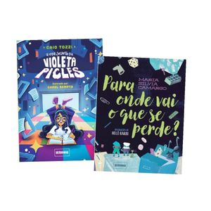 Coleção de Livro: A Vida Secreta de Violeta Picles e Para Onde Vai o Que Se Perde?- Original Leiturinha