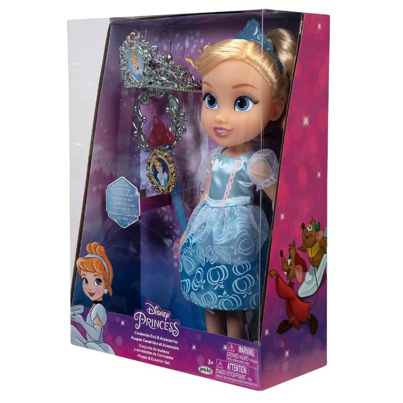 Boneca-Disney-Princesa-Cinderela-com-Varinha-e-Tiara-7908414487659-3